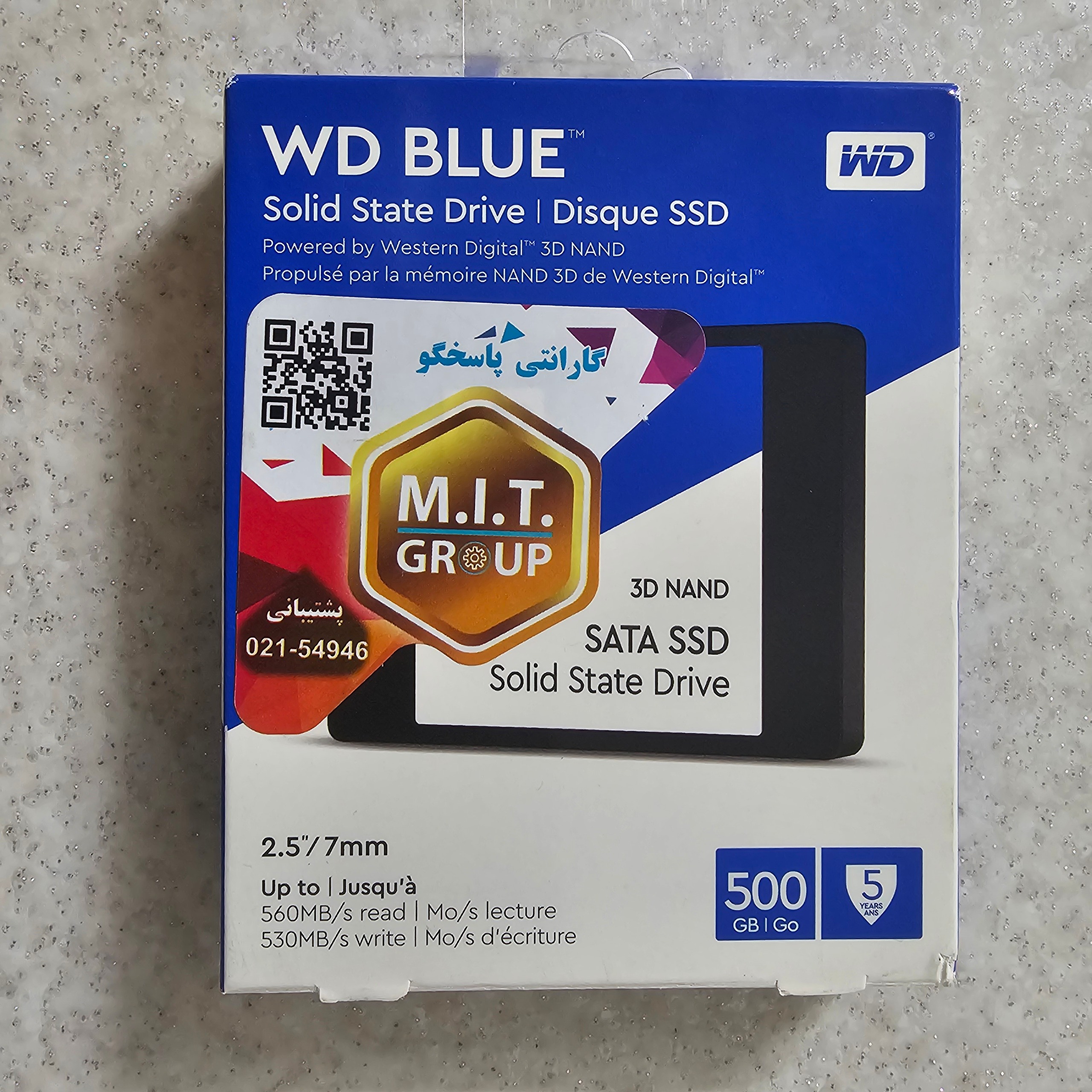 هارد SSD 512GB WD وسترن دیجیتال