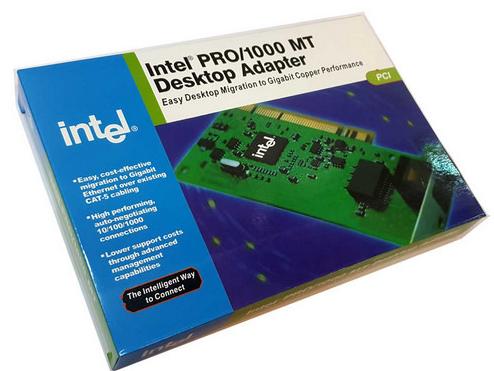 کارت شبکه INTEL گیگا بیتی