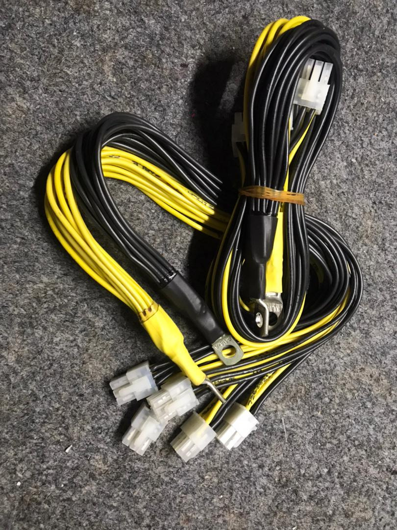 دسته سیم پاور ماینر (6 پین 10 سوکته)