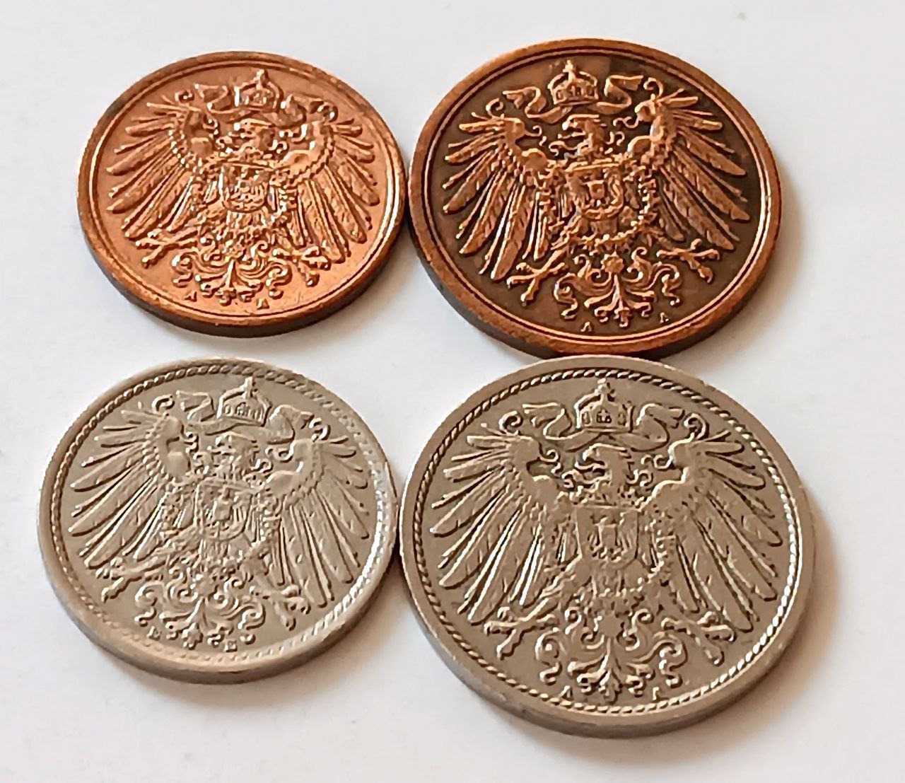 سری کمیاب سکه های امپراطوری آلمان 100 ساله