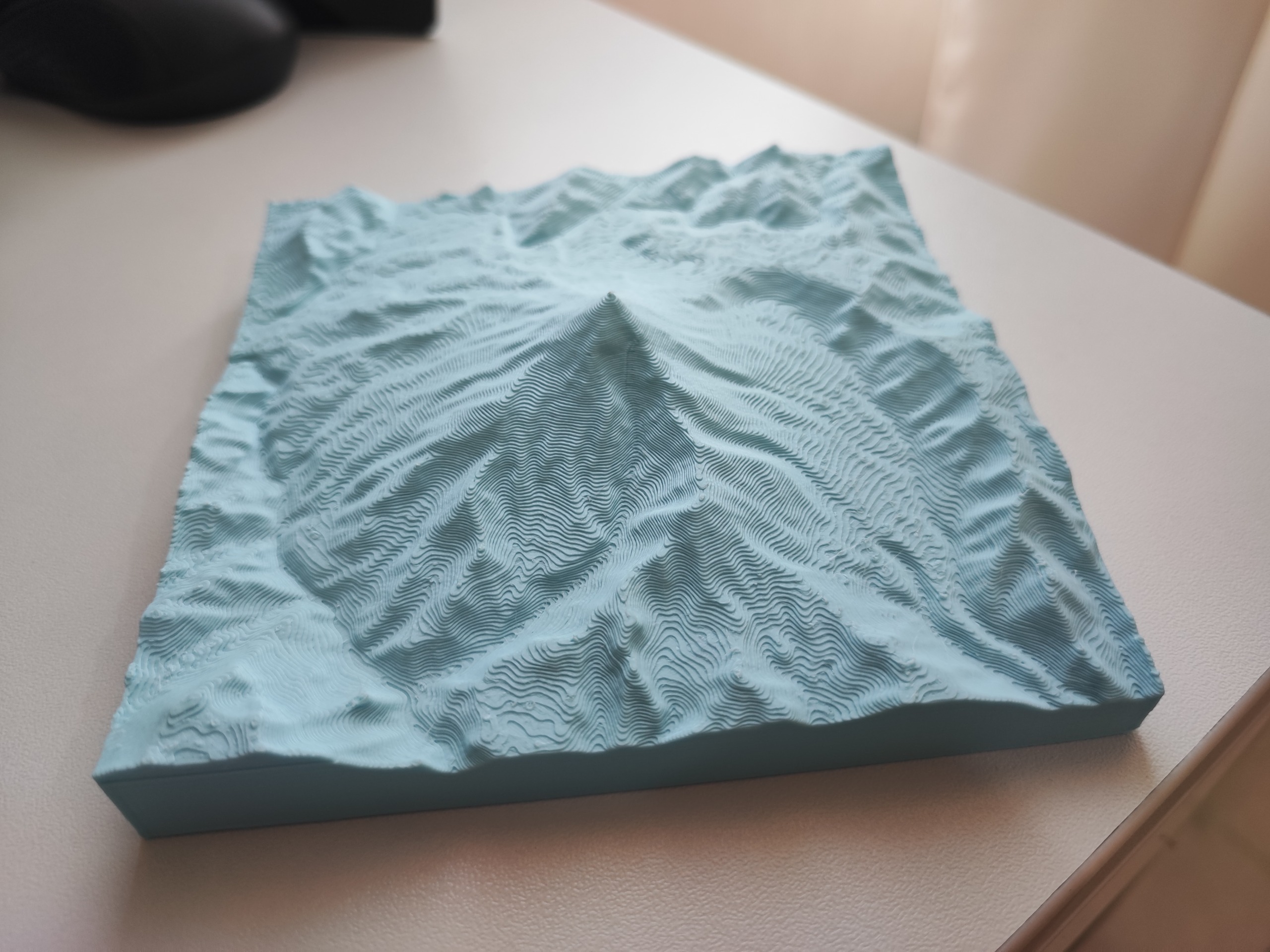 ماکت سه بعدی کوه دماوند