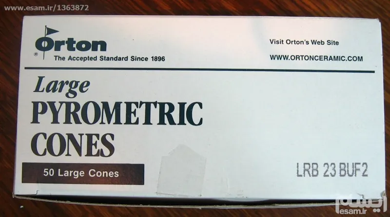 مخروط زگر 1586 درجه Pyrometric Cones LRB23BUF2