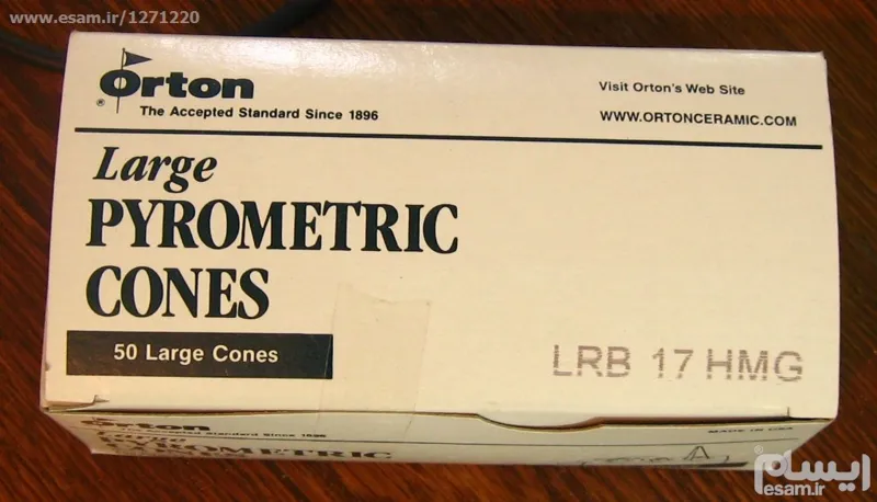 مخروط زگر 1477 درجه Pyrometric Cones LRB17HMG
