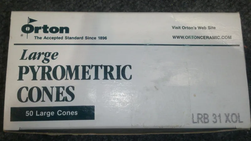 مخروط زگر 1661 درجه Pyrometric Cones LRB31XOL