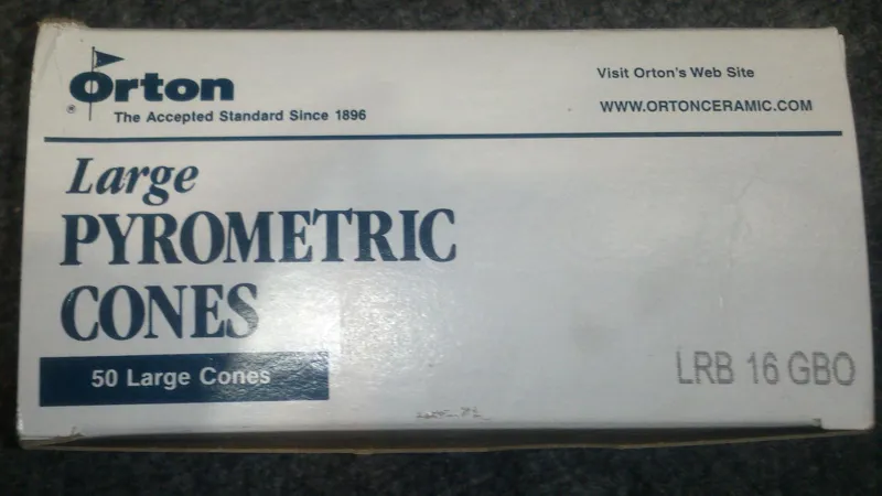 مخروط زگر 1455 درجه Pyrometric Cones LRB16GBO