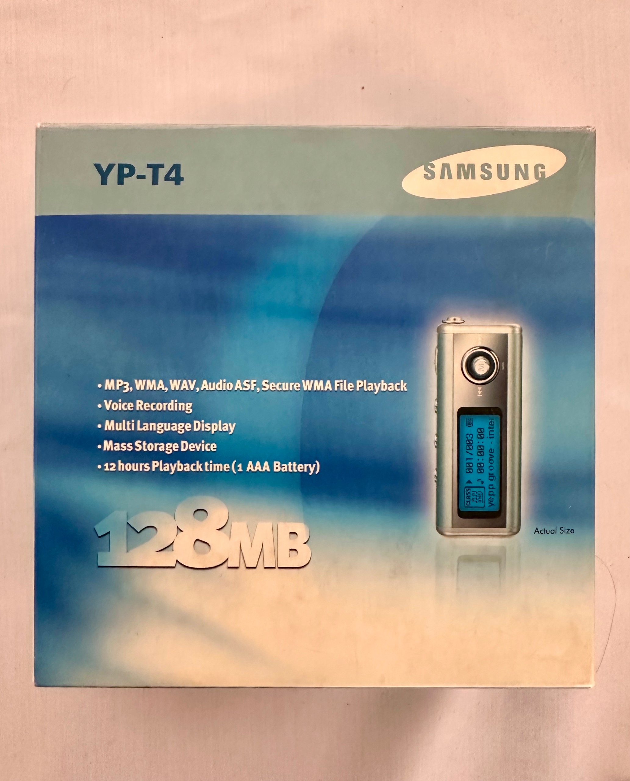 mp3 و رکوردر سامسونگ مدل YP-T4