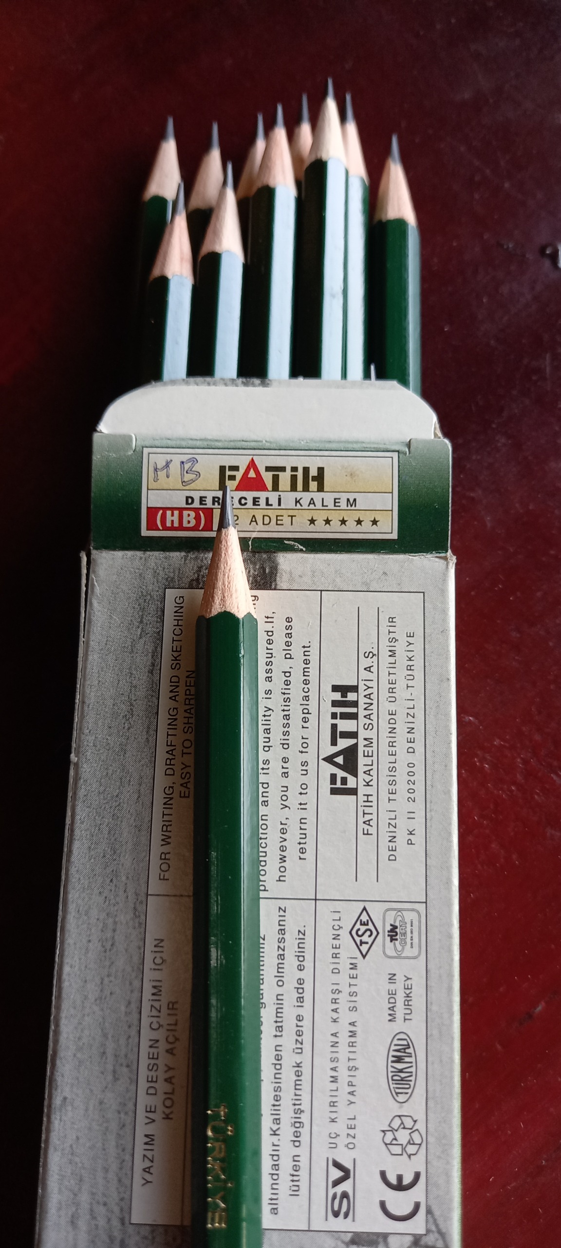 مداد مشکی  FATIH (اصل) نایاب نوستالژیک