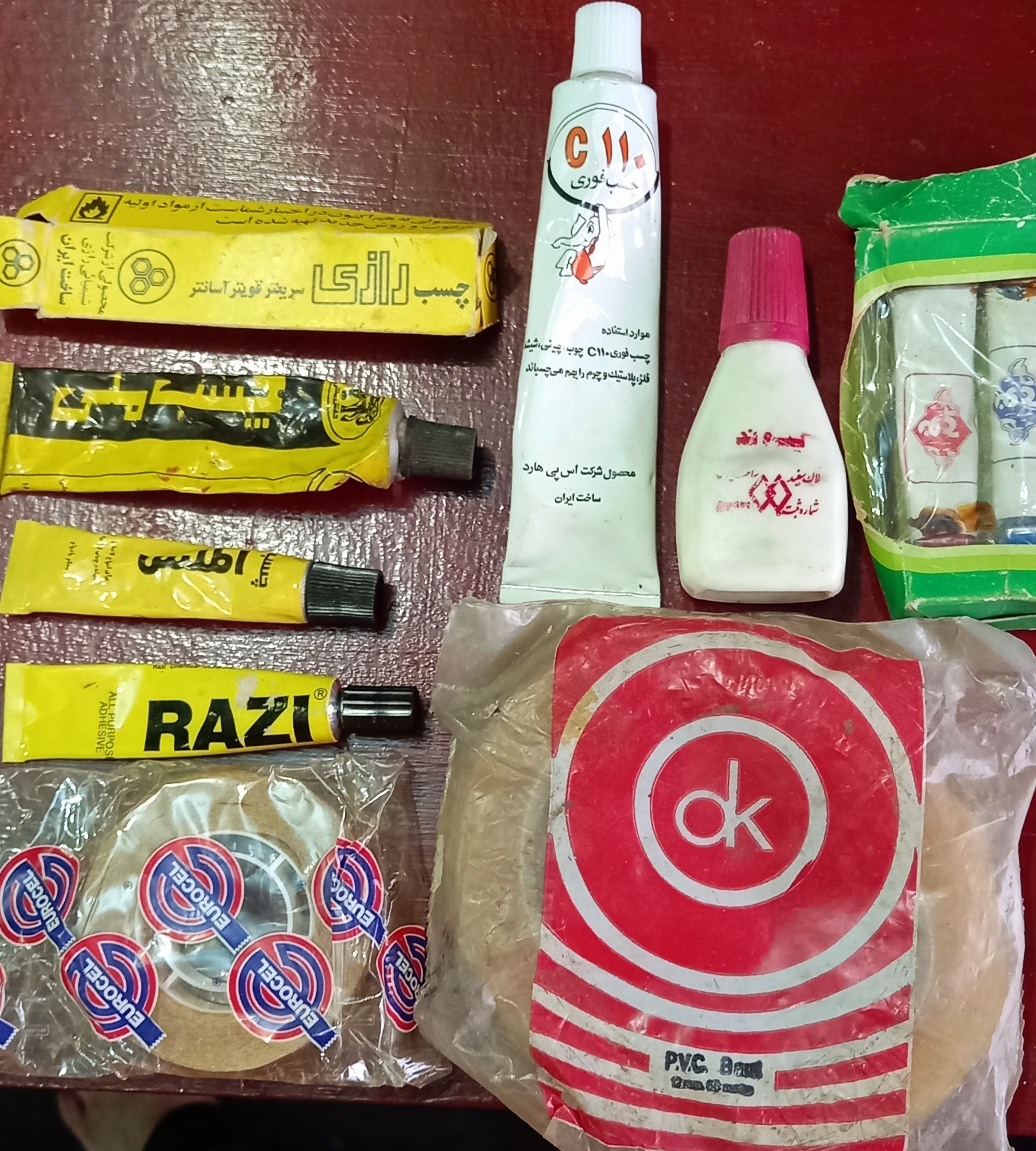 8عدد چسب آنتیک دهه 50 و 60