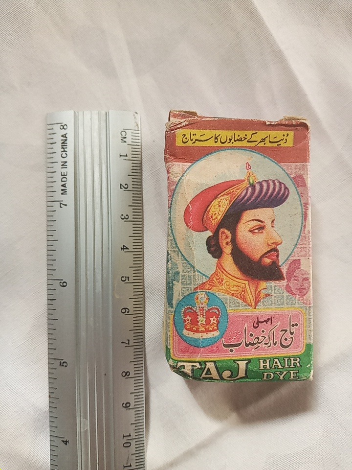 رنگ مو قدیمی  تاج اصل پاکستان جنبه دکوری