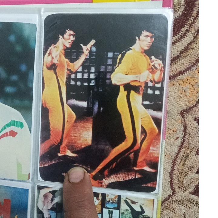 عکس قدیمی بروسلی پشت سفید /دهه شصت