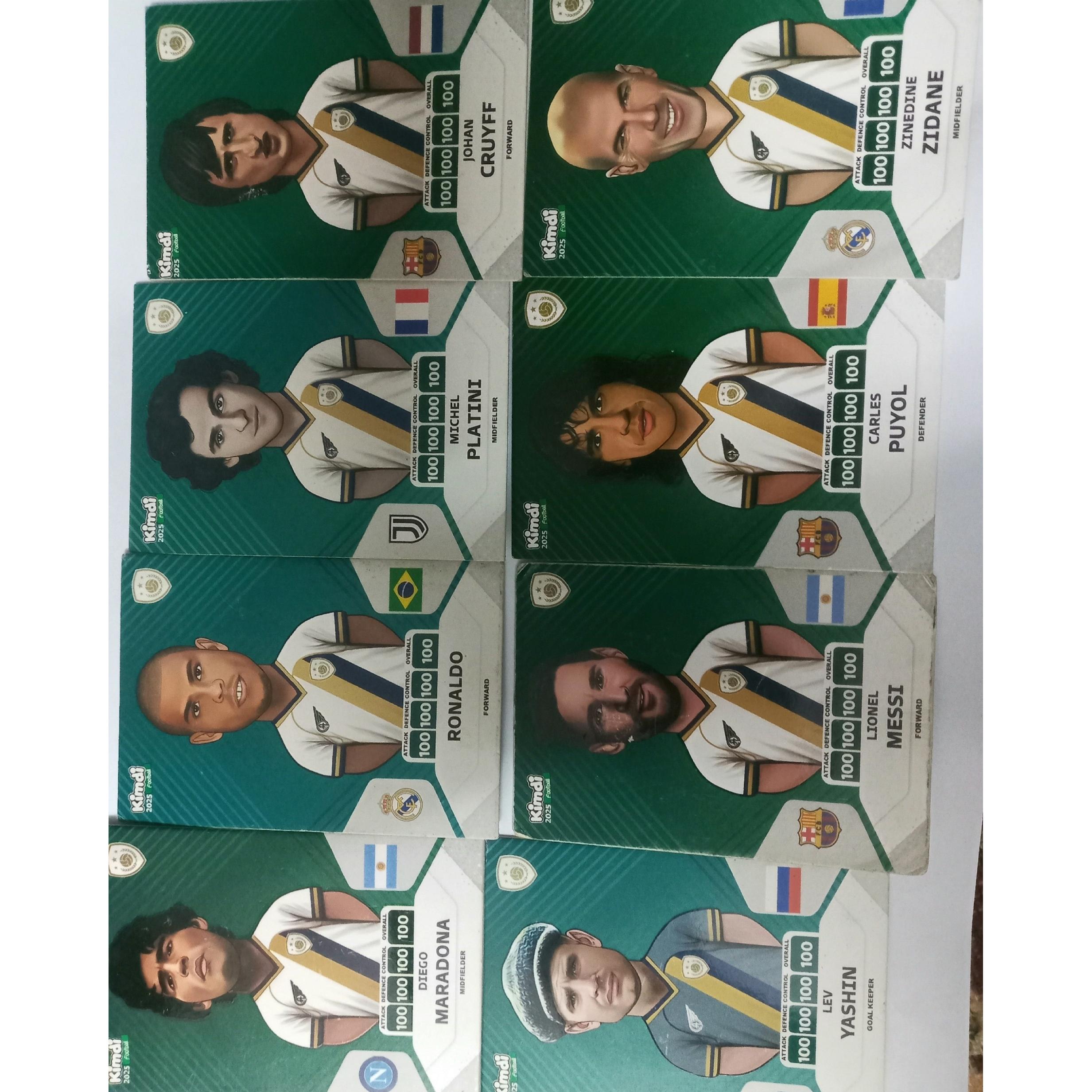 کارت کیمیدی  8 عدد با هم مطابق تصاویر