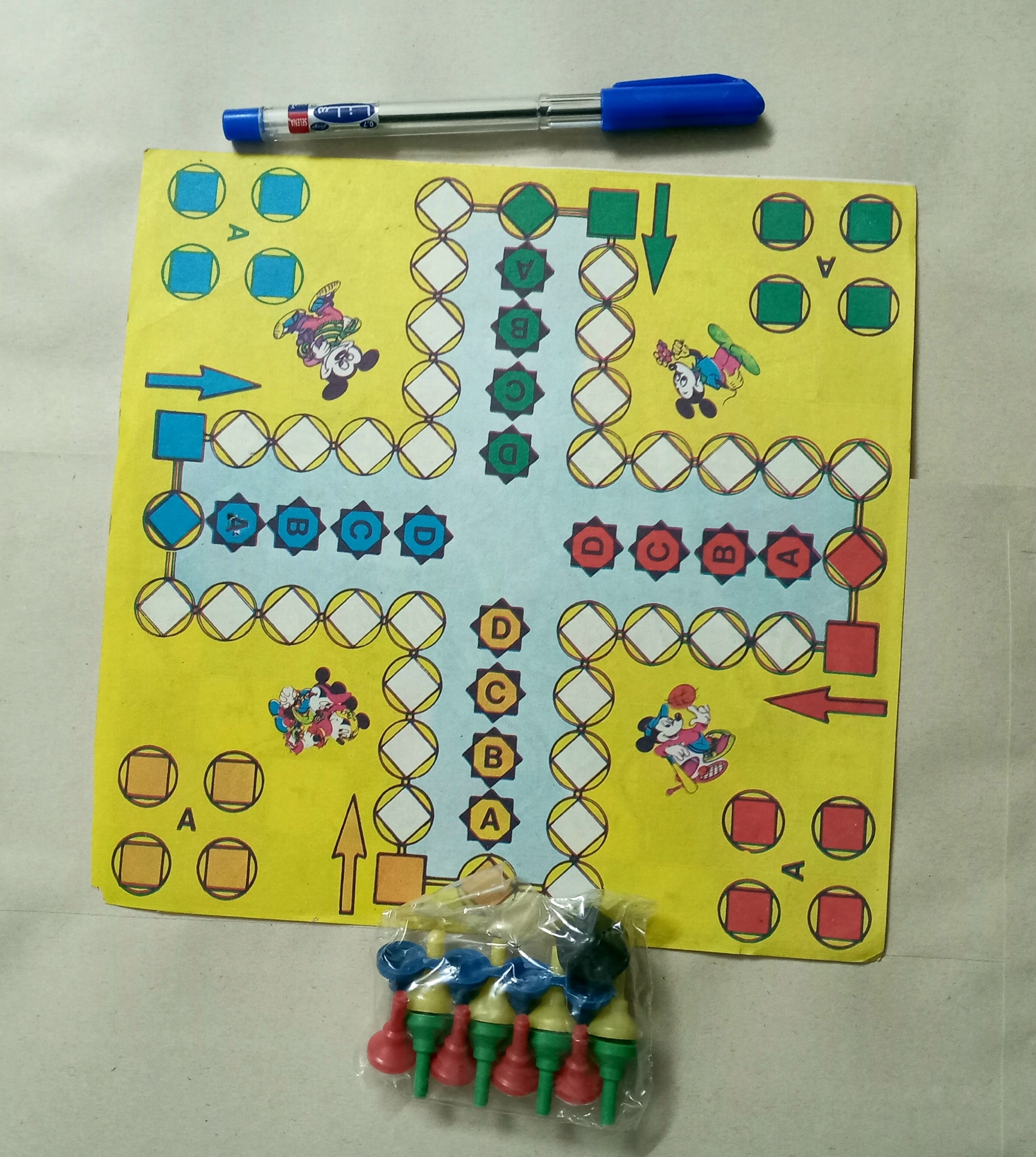 منچ و مار پله دهه شصتی اصل میکی موس