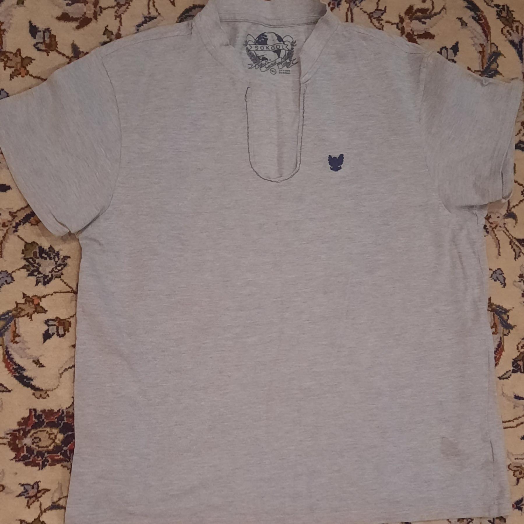 تیشرت اسپرت طوسی