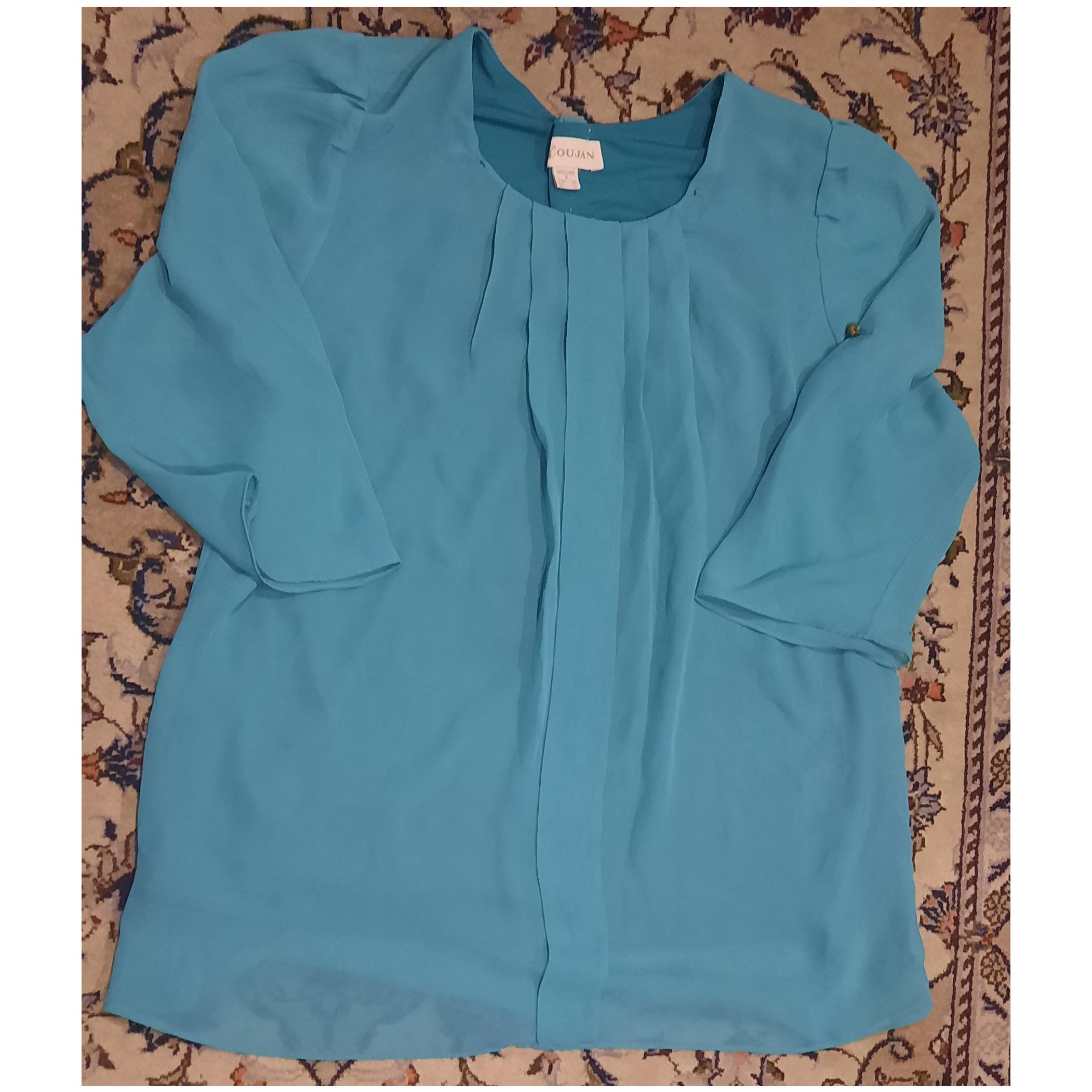 بلوز آبی زنانه