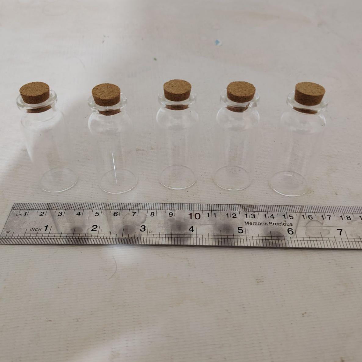 بطری دکوری مدل ویال بسته 5عددی