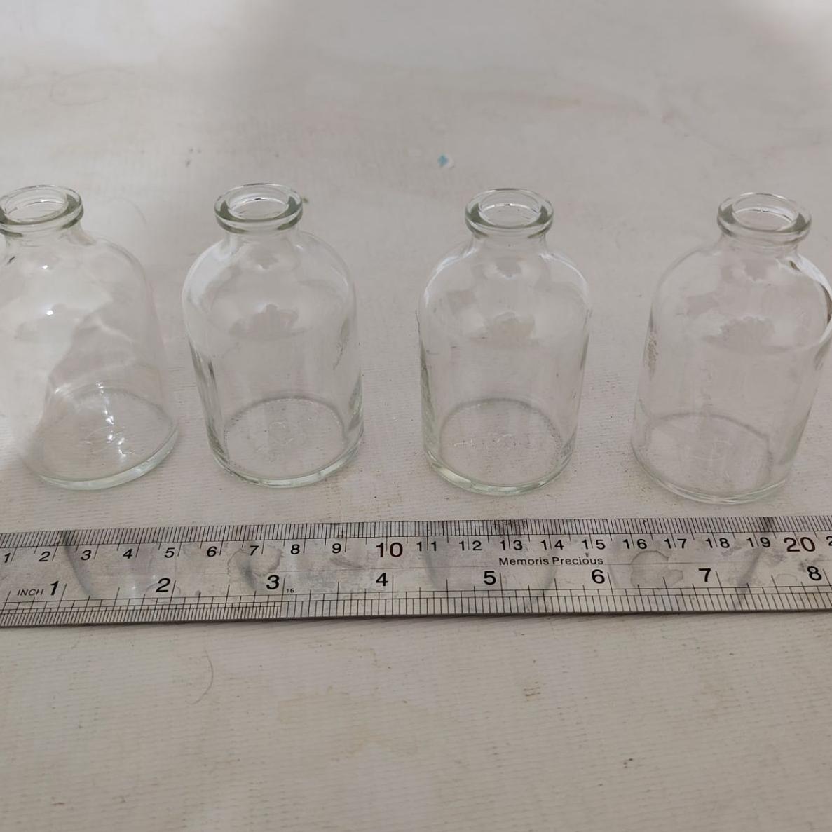 بطری دکوری مدل ویال بسته 4عددی