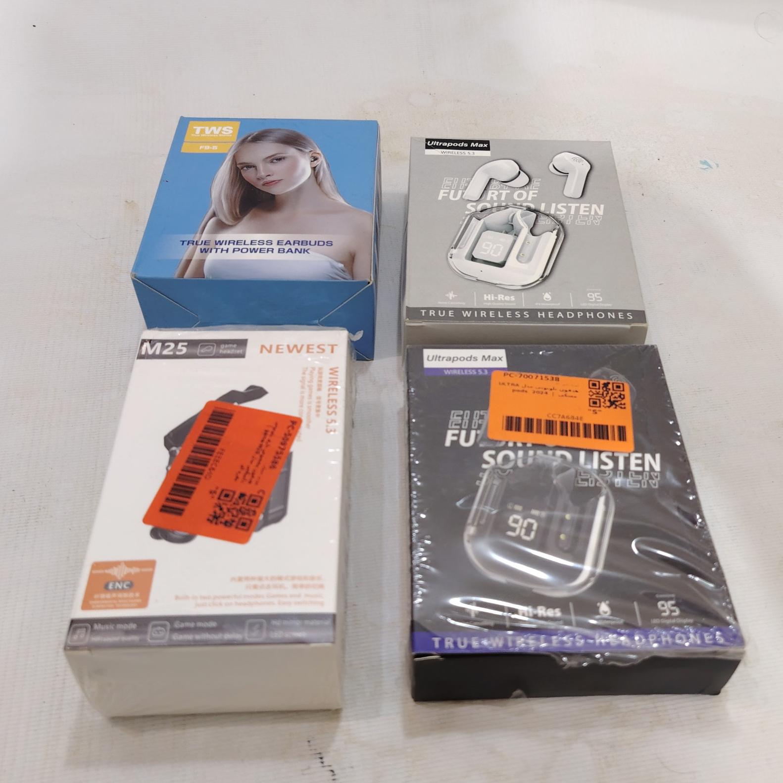 4 عدد کارتن هندزفری بلوتوث