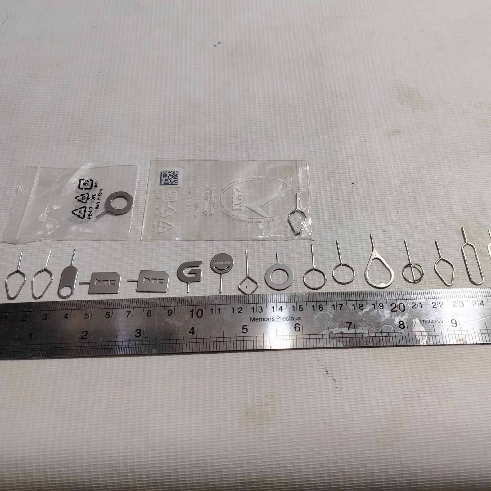 20عدد سوزن سیم کارت اورجینال کارتنی