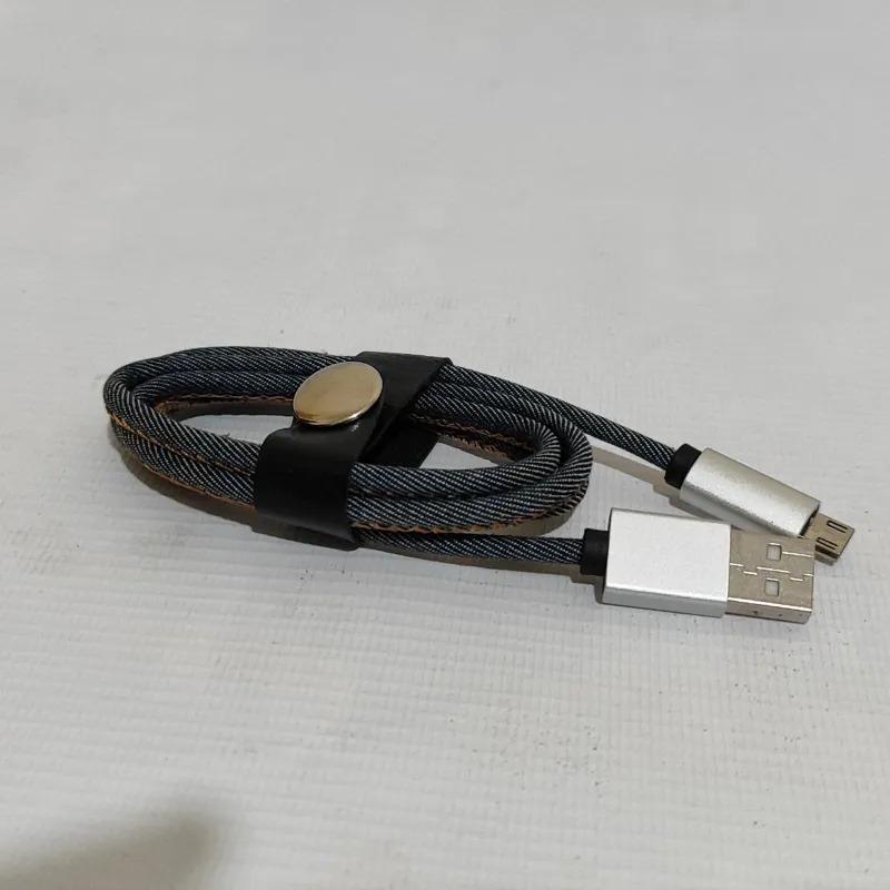 کابل تبدیل USB به micro USB مدل پارچه ای