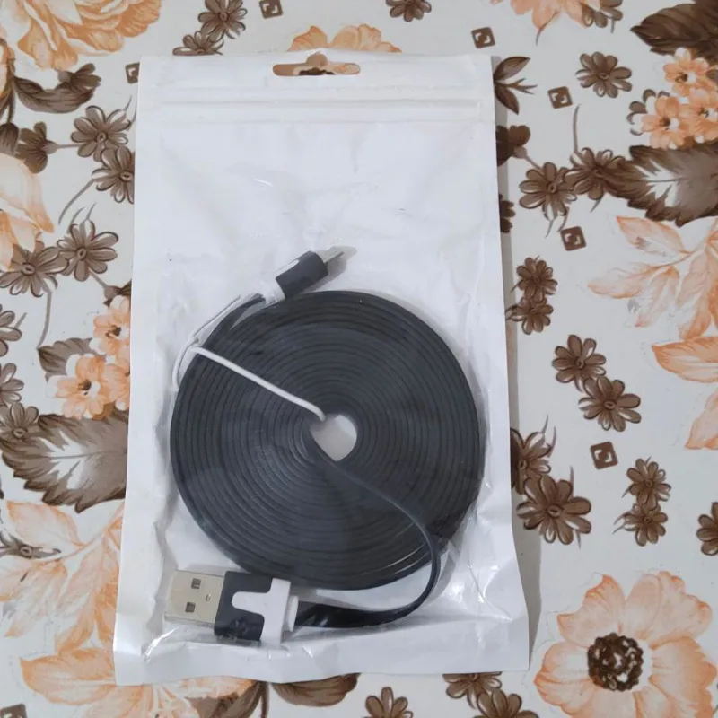 کابل USB به microUSB فلت به طول 3 متر