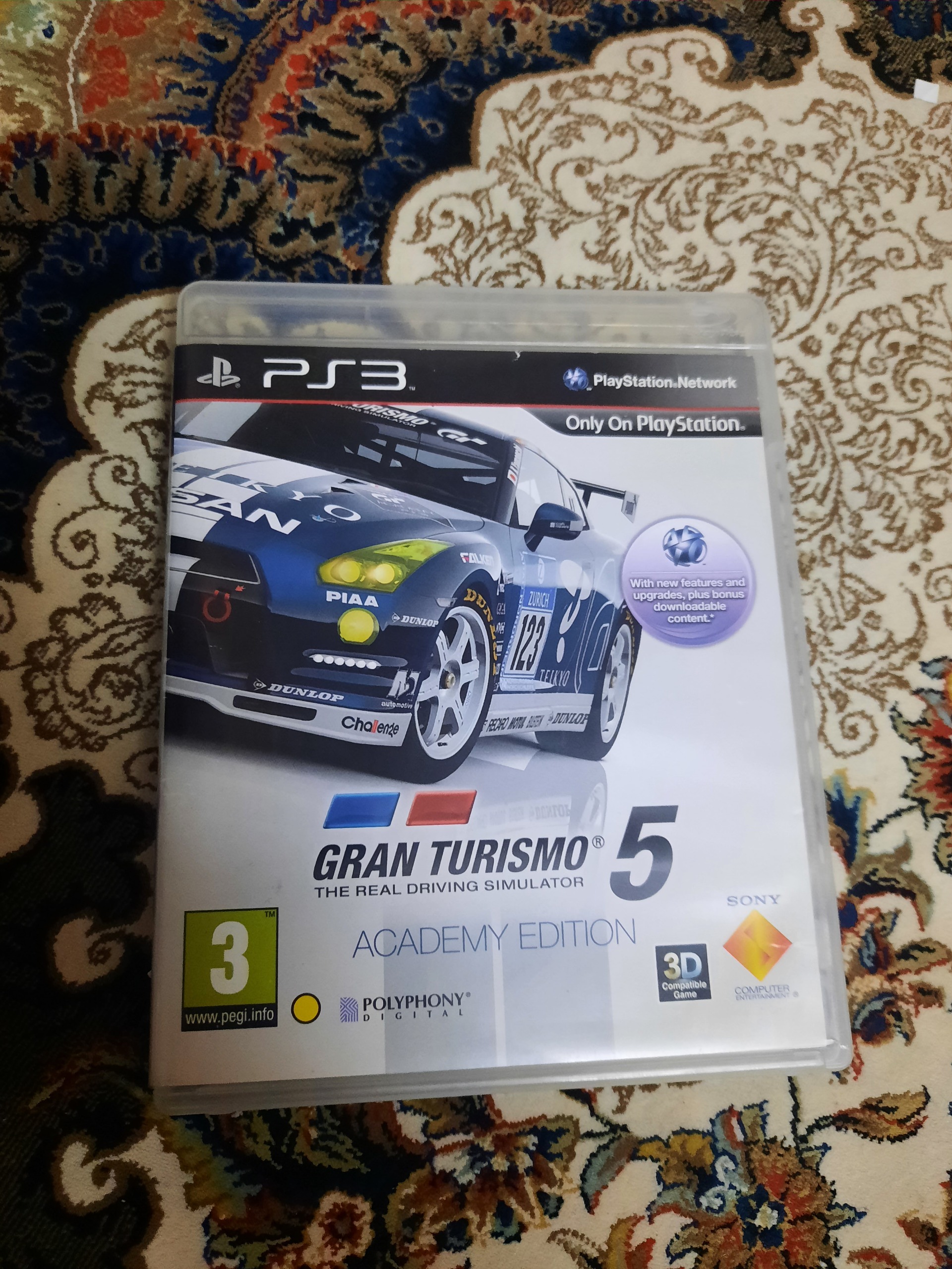 بازی اورجینال GRAN TURISMO5 ACADEMY EDITION