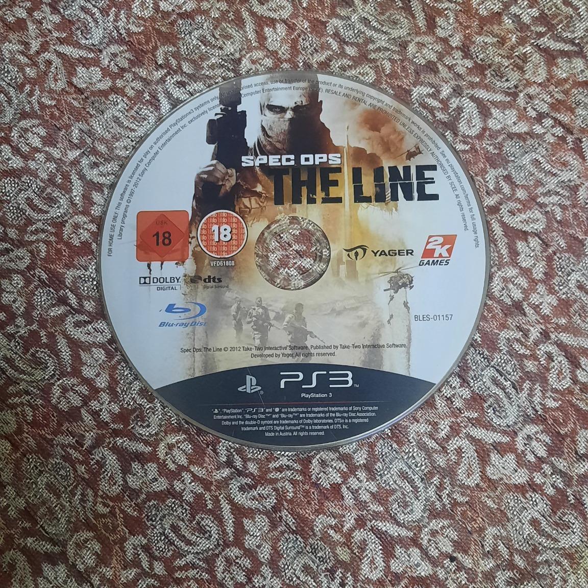 بازی اورجینال SPEC OPS THE LINE PS3