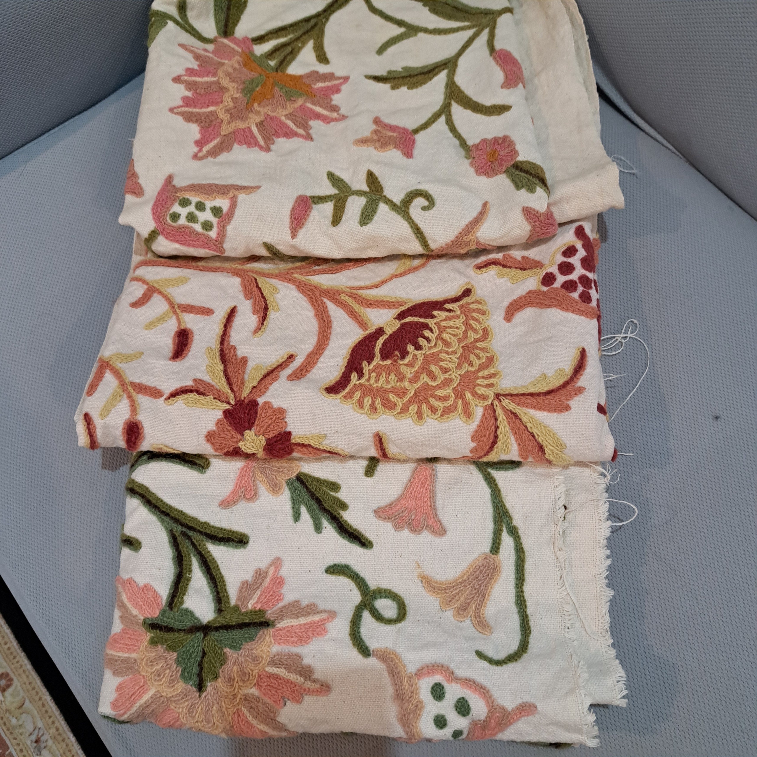 پارچه  بخارا دوزی ترکمن (ته طاقه)