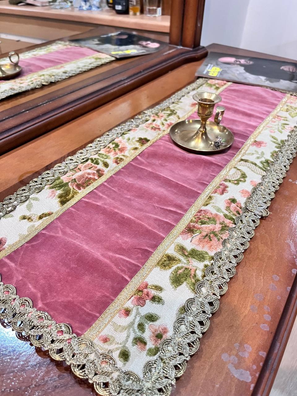 رومیزی قدیمی خارجی