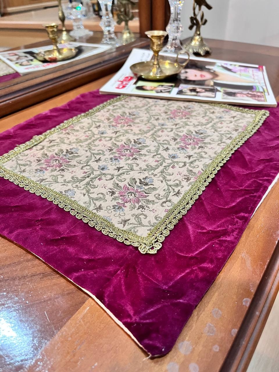 رومیزی قدیمی خارجی