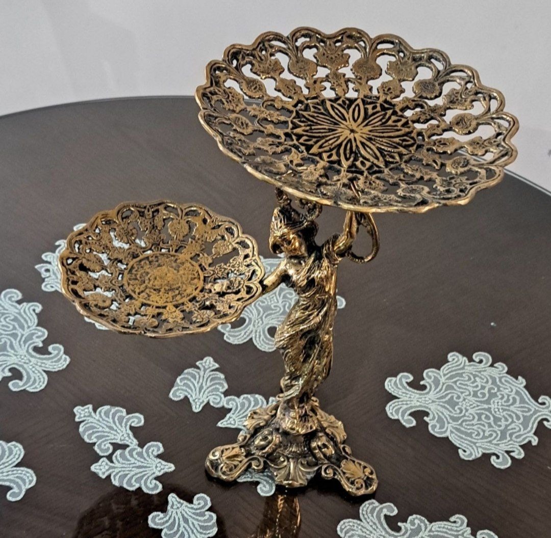 شیرینی خوری میوه خوری برنجی