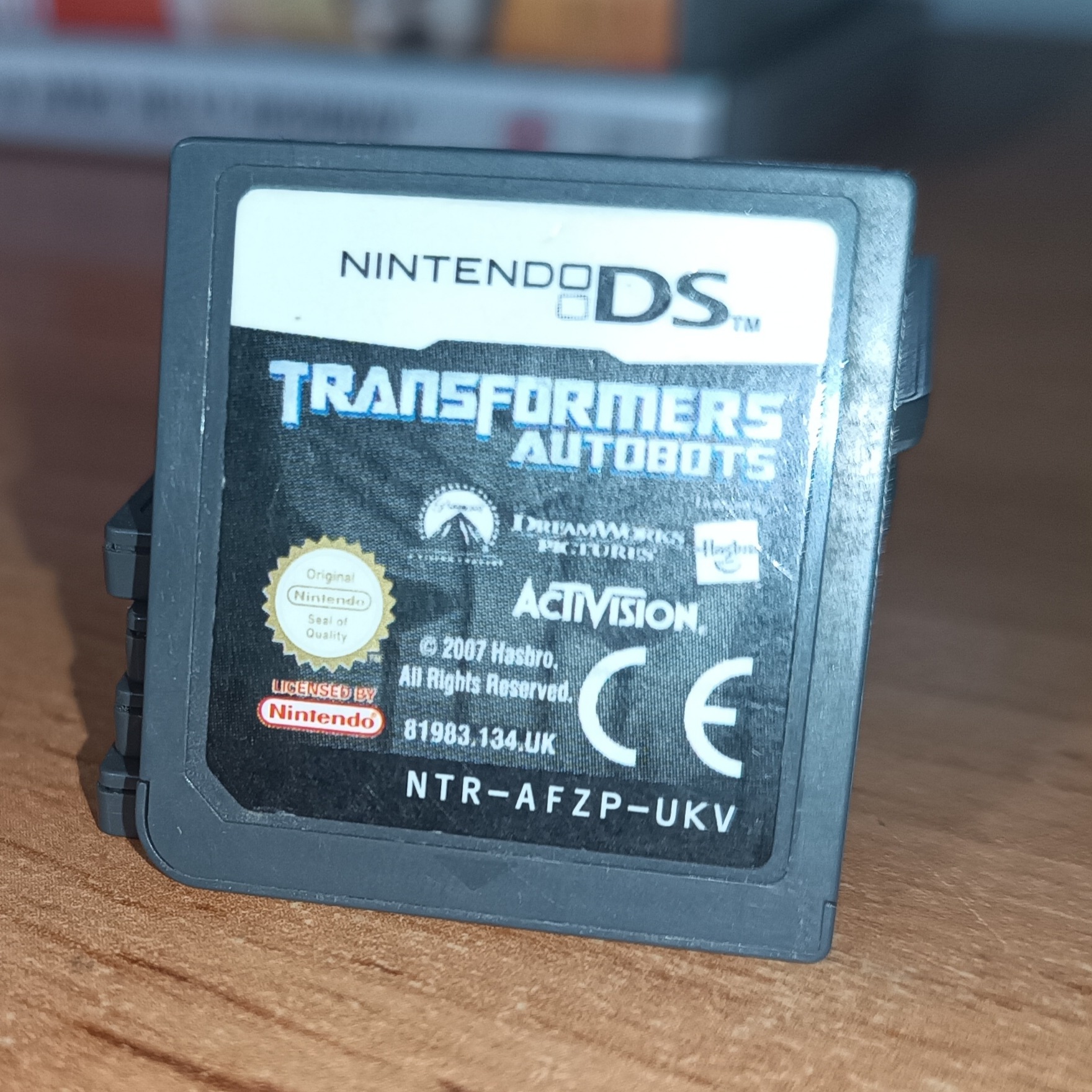 Transformers autobots Nintendo ds