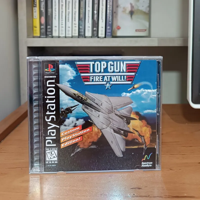 اورجینال Top gun fire at will ps1