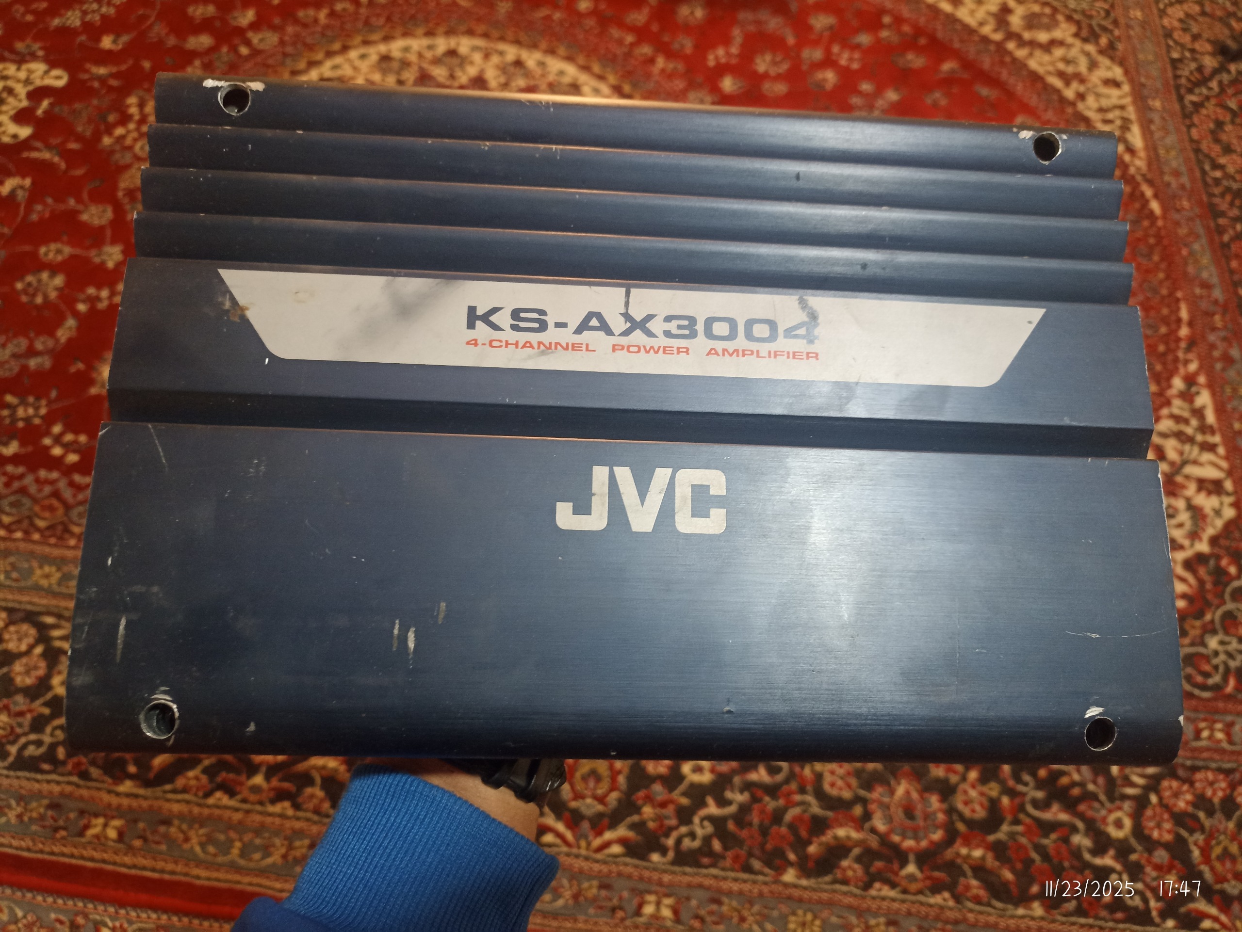 آمپلیفایر کیفیتی، ژاپن JVCمدل KS-AX3004
