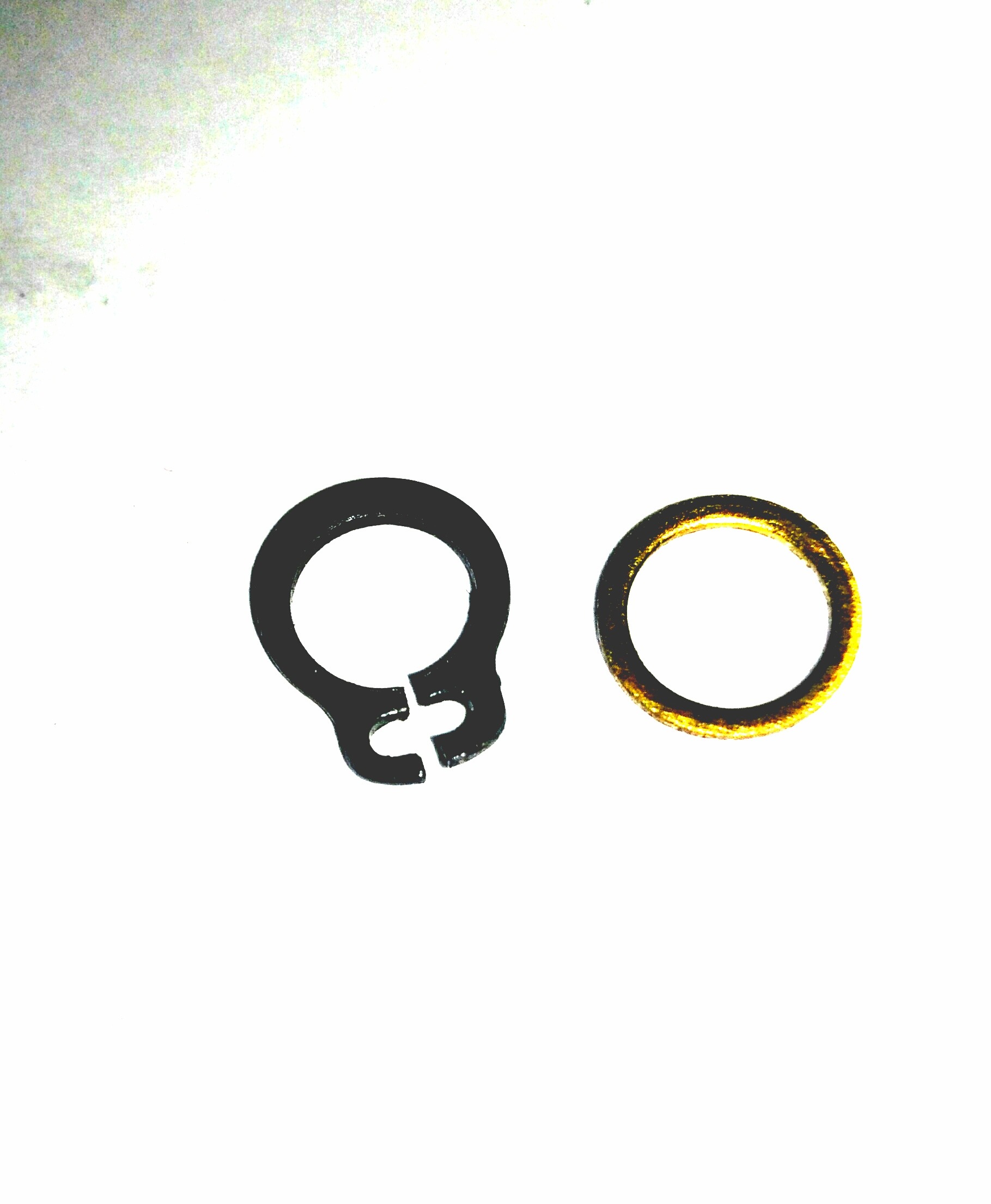 خار فنری و واشر برنزی نمره 5 موتور براشلس