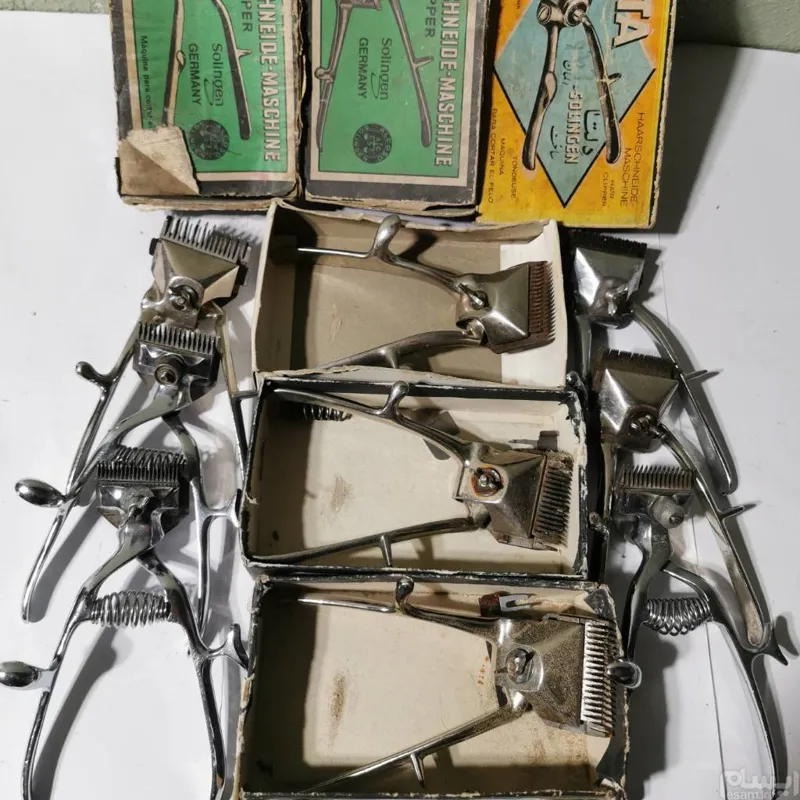 9 عدد اصلاح دستی آنتیک آلمانی و