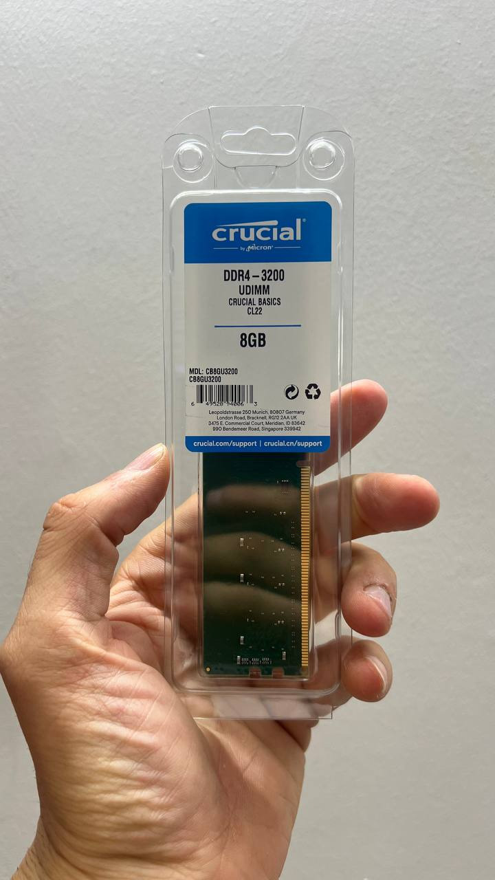 رم کروشیال 8GB -DDR4-320Mhz