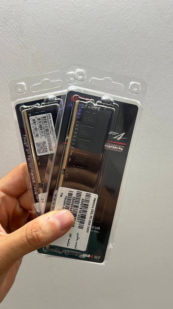 رم RAM Geil Pristine 8GB-DDR4-2400Mhz