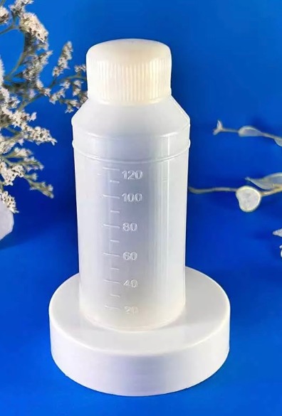 بطری پلاستیکی 120cc مدرج