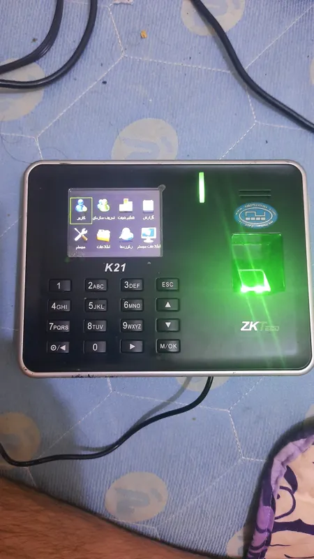 ZKTeco k21 کنترل تردد اثرانگشت و کارت