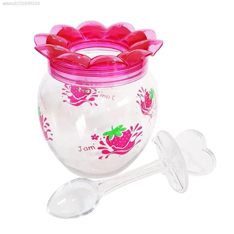ظرف مربا خوری طرح گل