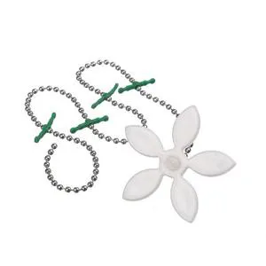 زنجیر لوله بازکن طرح گل بسته 2 عددی