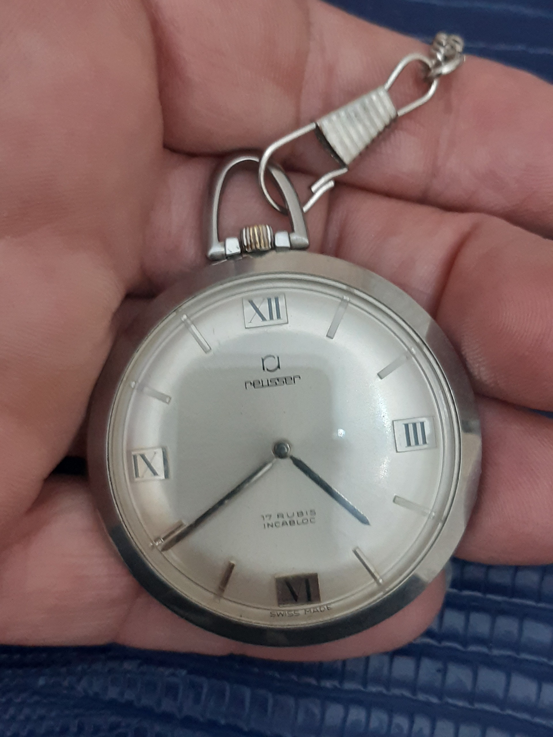 ساعت جیبی REUSSER سوئیس کلکسیونی