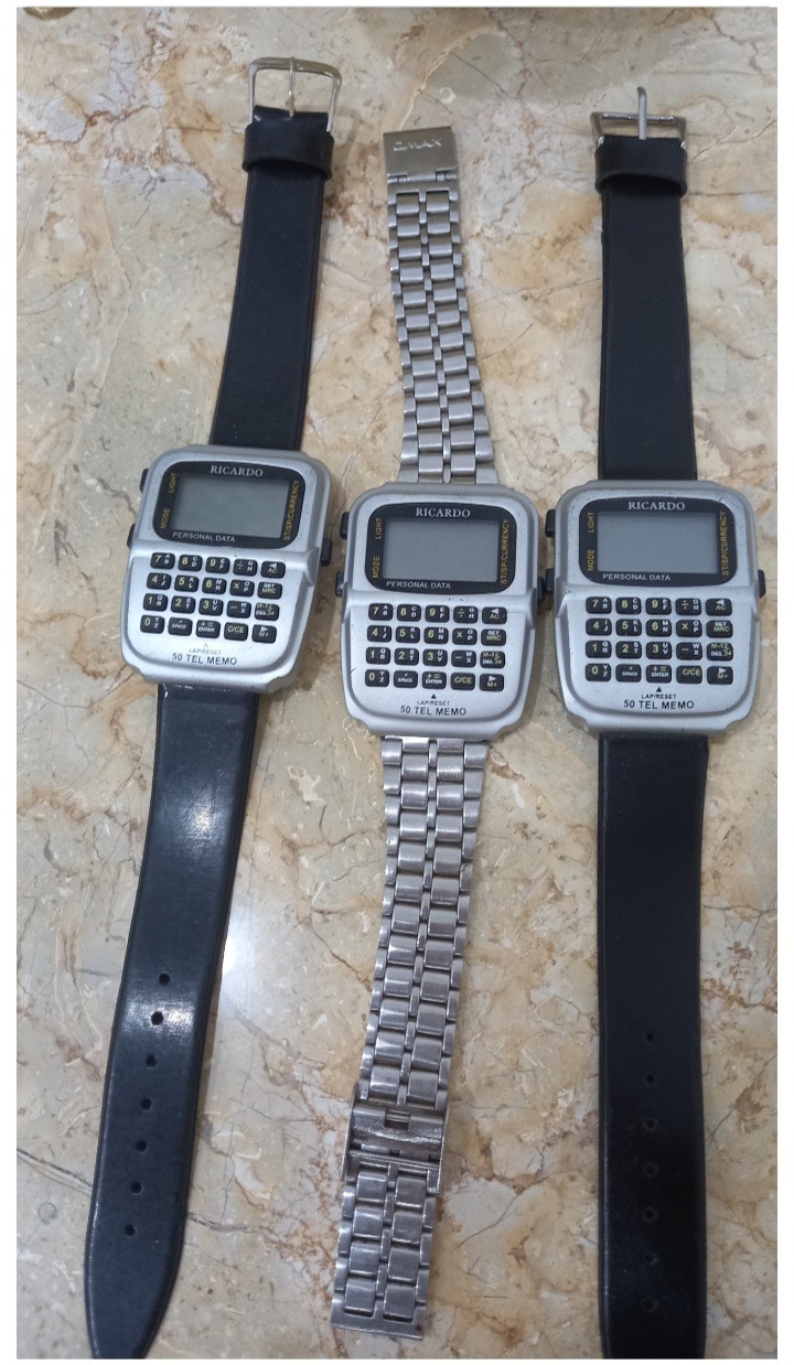 ساعت ماشین حساب دار قدیمی