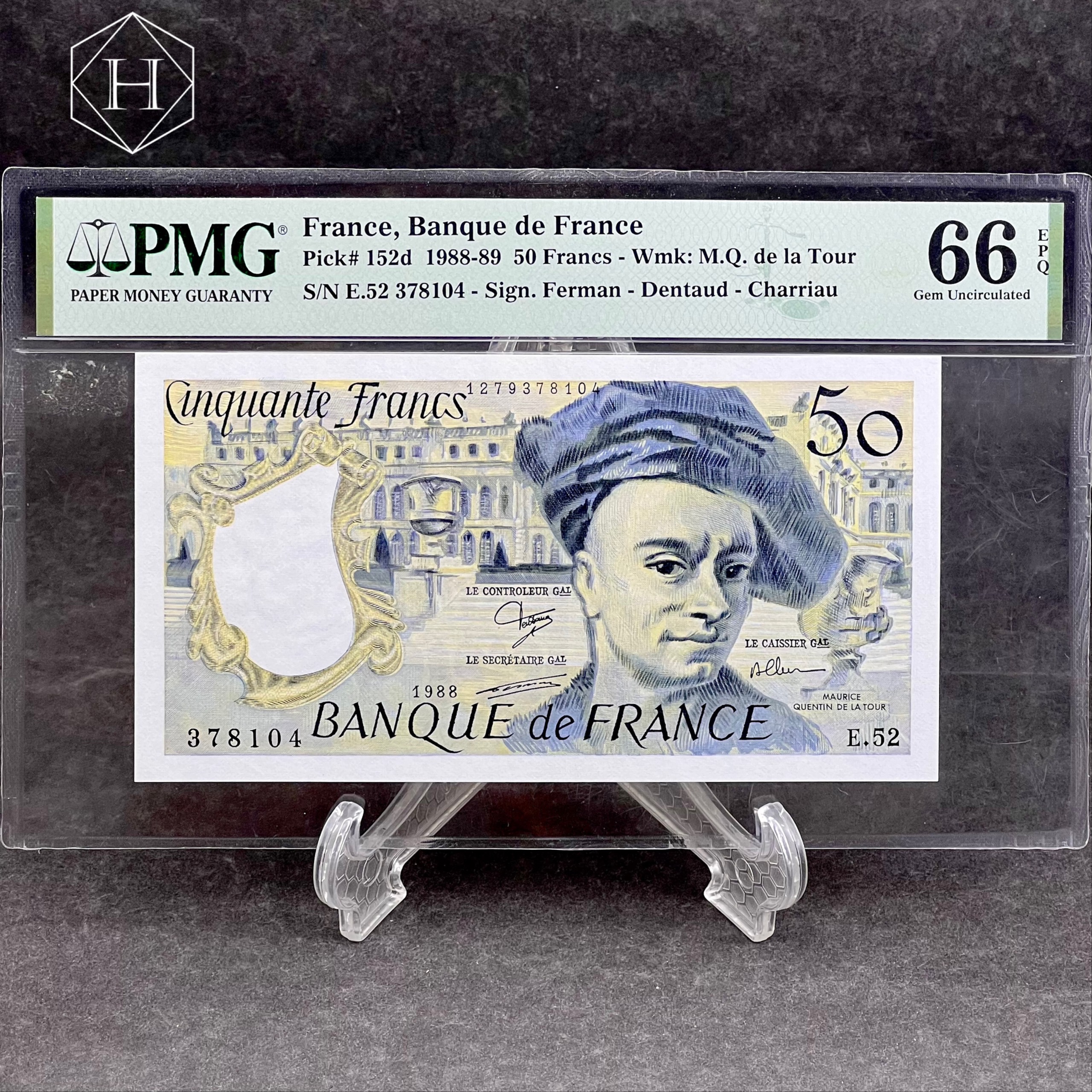 50 فرانک فرانسه 1988