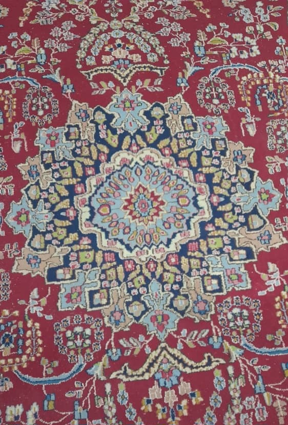 فرش 12 متری دست باف قدیمی