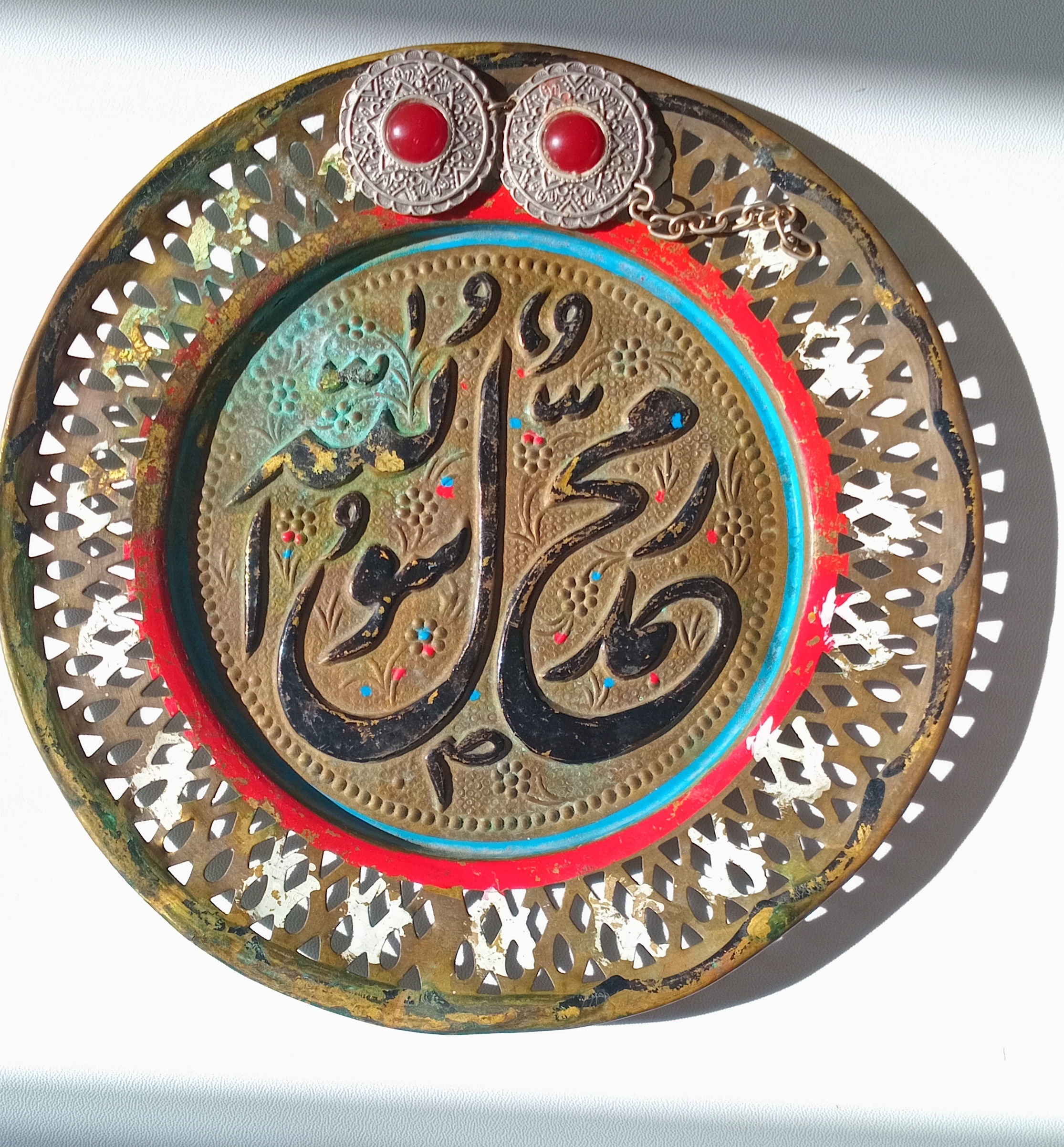 دیوارکوب عتیقه برنجی