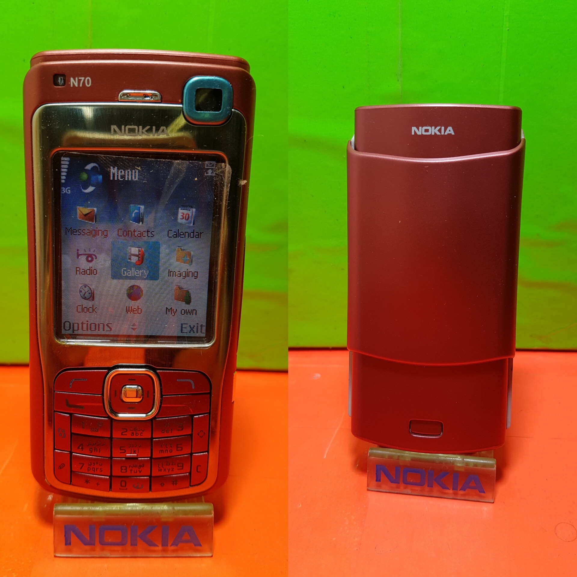 گوشی نوکیاN70رنگ قرمز