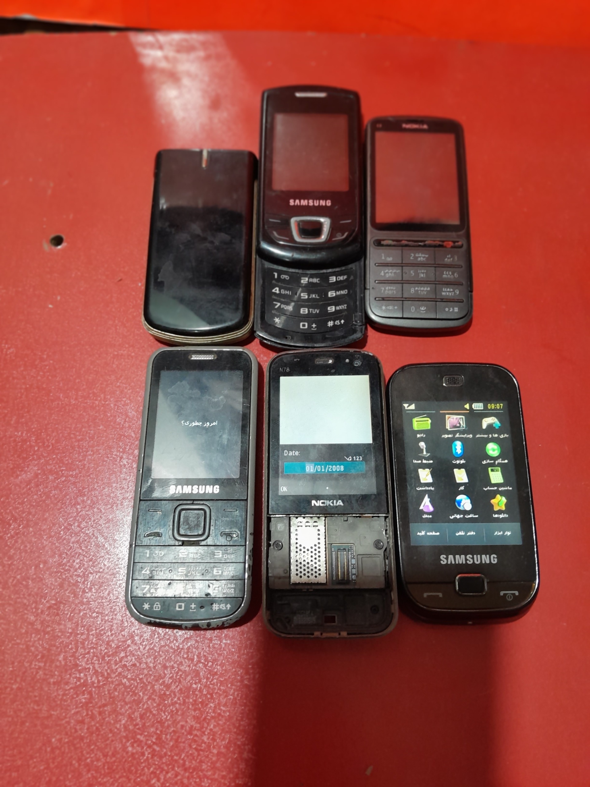 6عدد گوشی اصلی خاموش