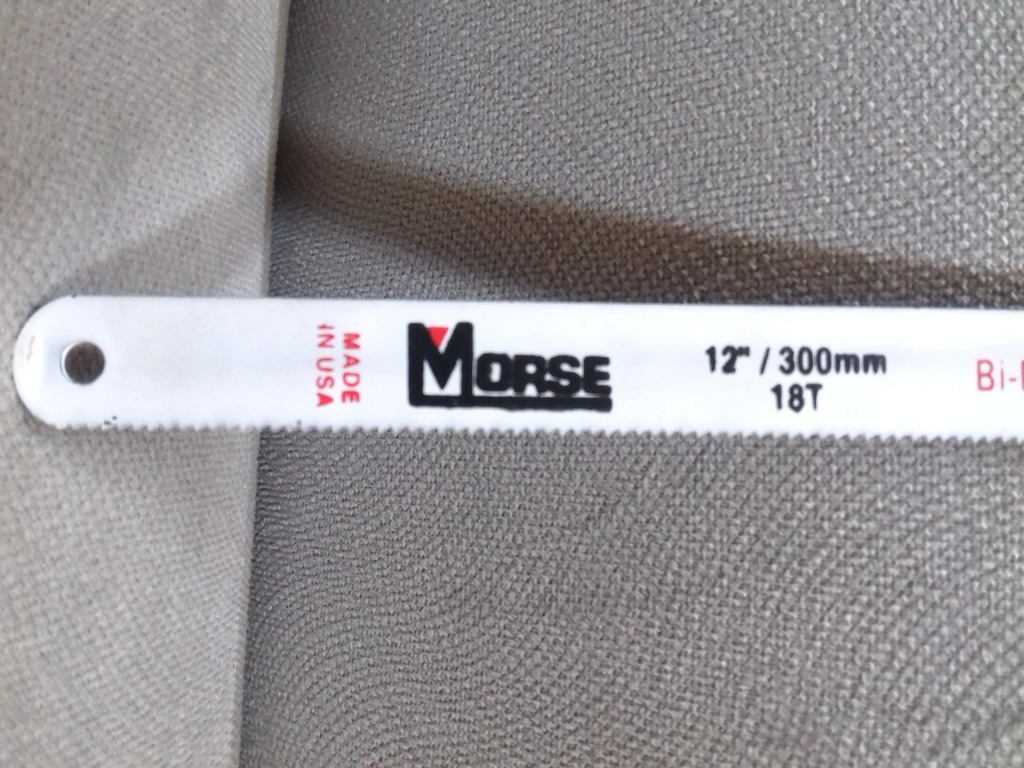 تیغ اره آهن بر مارک مورس MORSE