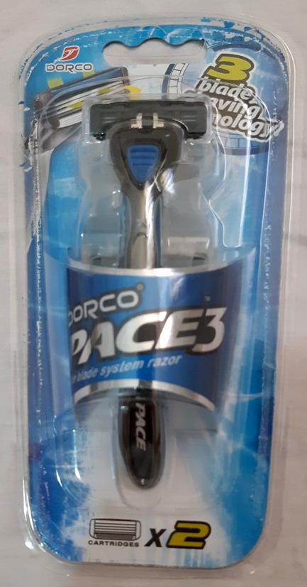 تیغ دورکو پیس سه لبه با یدک و پایه بارکد 0779